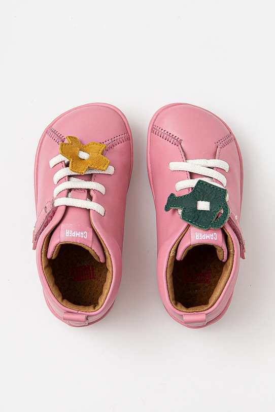 Camper incaltaminte din piele pentru copii 80153.G 80153.G roz