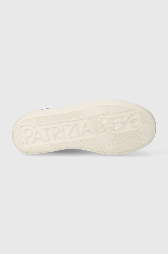 Детские кожаные кроссовки Patrizia Pepe PPJ761 чёрный