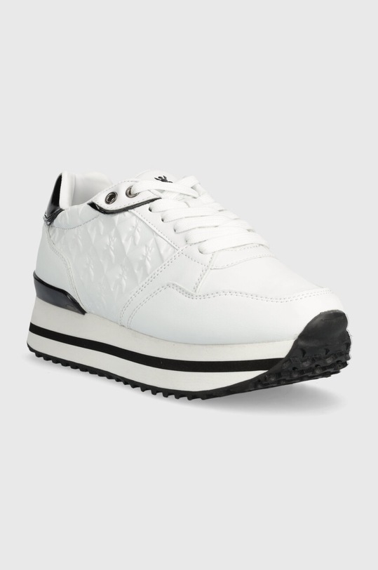 Patrizia Pepe Girl sneakersy PPJ766.35.41 biały AW23
