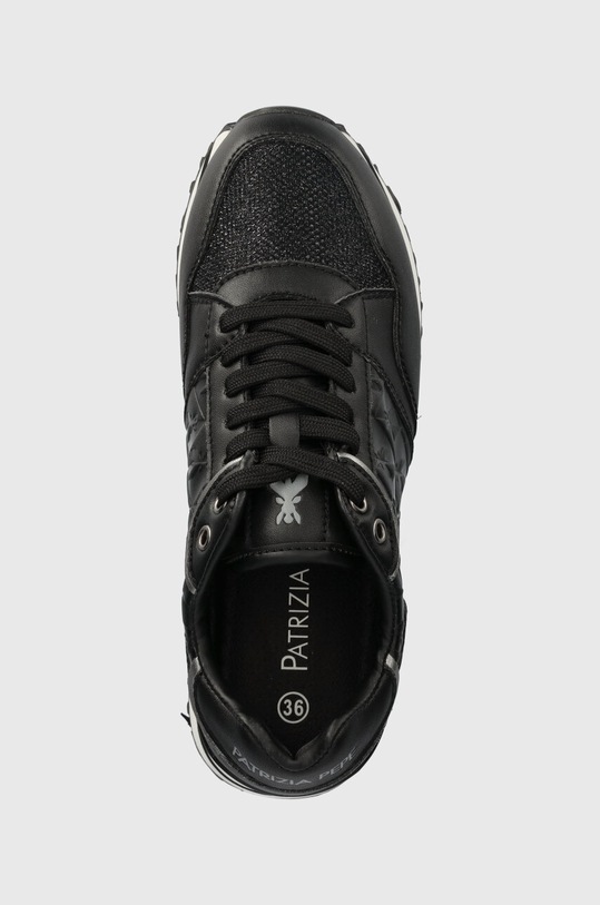 Patrizia Pepe Girl sneakersy czarny PPJ766.35.41