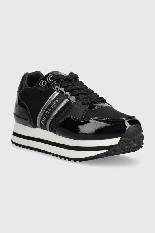 Παιδικά αθλητικά παπούτσια Patrizia Pepe PPJ767.35.41 μαύρο AW23