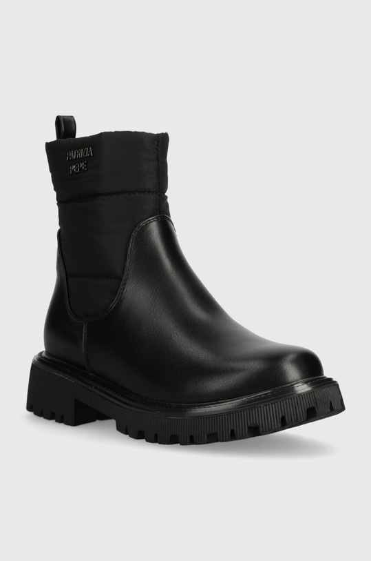 Detské topánky Patrizia Pepe PPJ779.34 čierna AW23