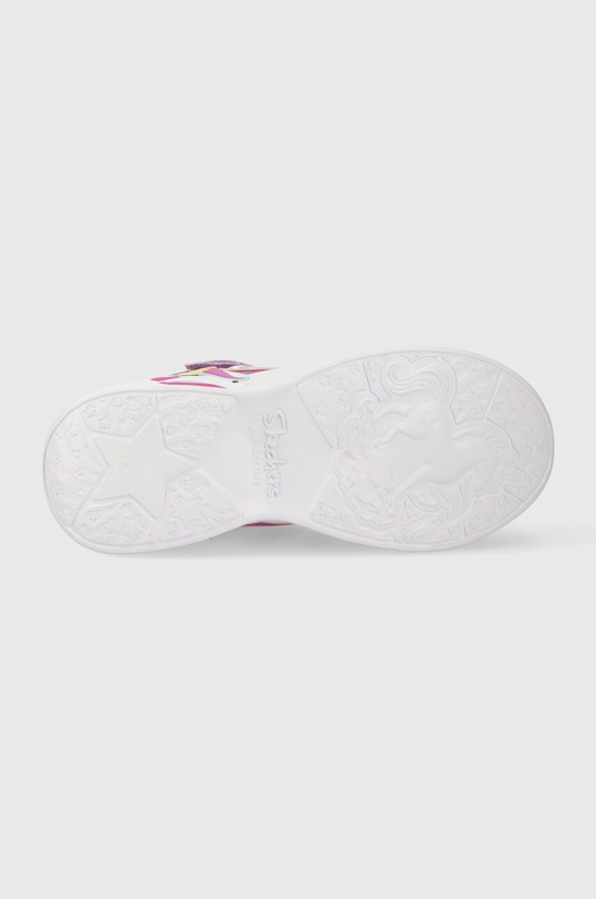 Kožne tenisice Skechers UNICORN DREAMS 302332L ljubičasta