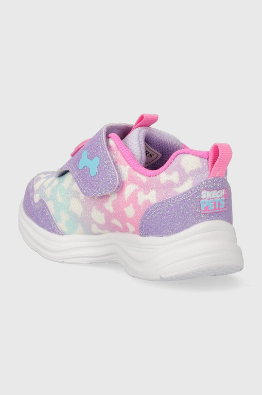 Skechers sneakers pentru copii GLIMMER KICKS violet 302698N