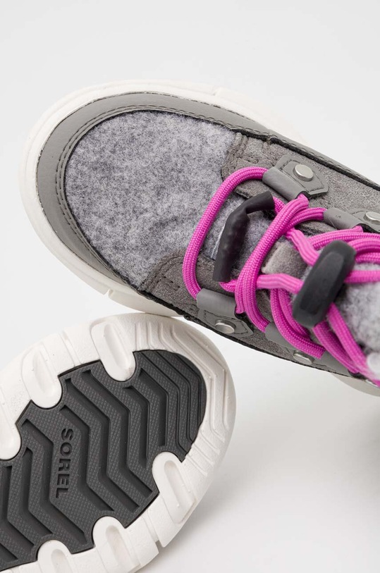 Παιδικές μπότες χιονιού Sorel CHILDRENS SOREL EXPLORER™ LACE WP γκρί 202063