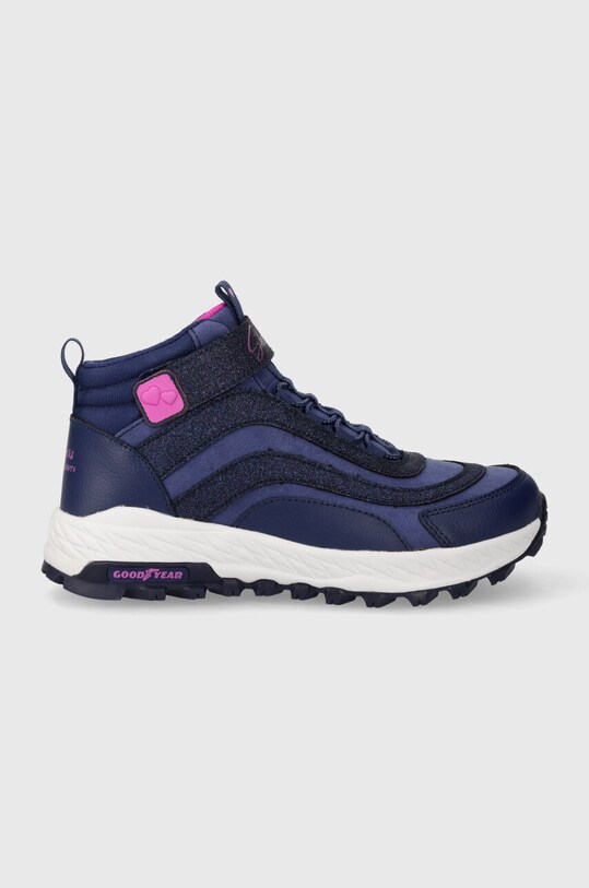 Skechers sneakersy dziecięce skóra zamszowa granatowy 302948L