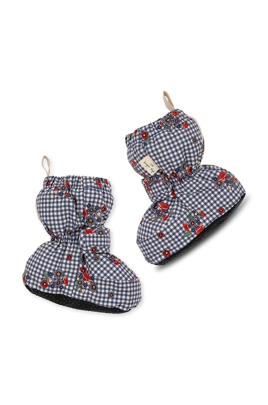 Konges Sløjd buty niemowlęce ocieplane granatowy KS5401