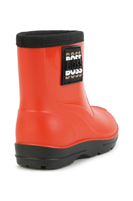 Chłopiec BOSS kalosze dziecięce J09200 pomarańczowy