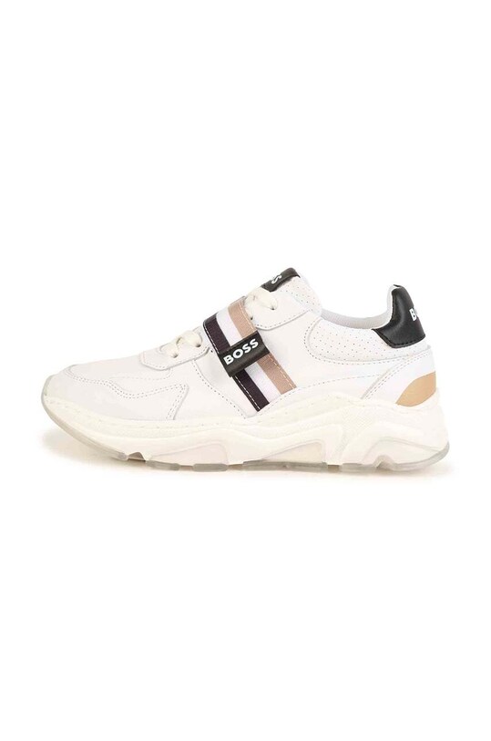 Fete BOSS sneakers pentru copii J19086 alb