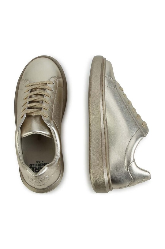 Детские кожаные кроссовки Karl Lagerfeld Z19115.27.35