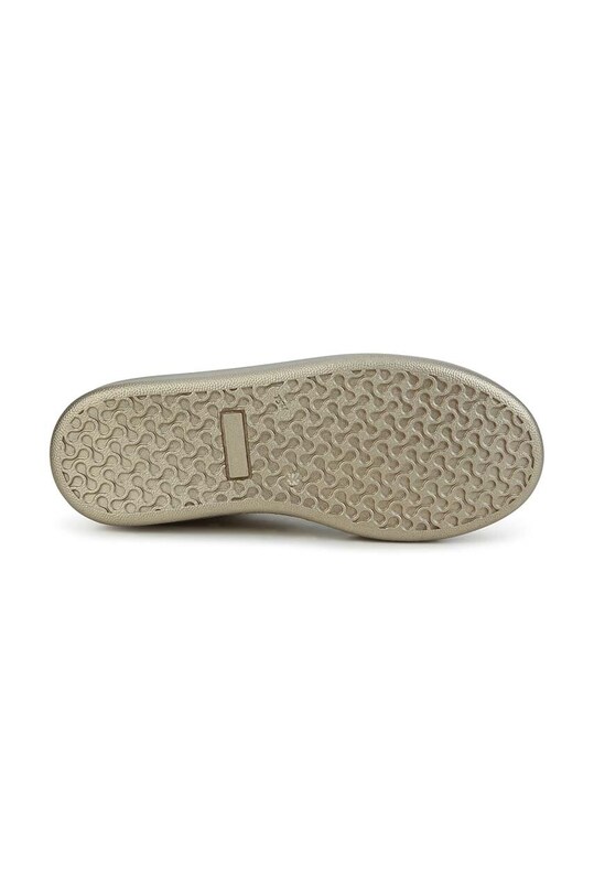 Karl Lagerfeld sneakersy skórzane dziecięce złoty Z19115.36.39