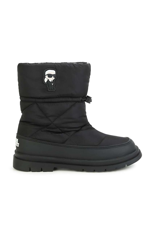 Karl Lagerfeld śniegowce dziecięce Z19119.36.39 czarny AW23