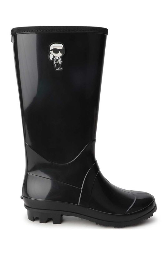 Djevojčice Dječje gumene čizme Karl Lagerfeld Z19121.27.35 crna