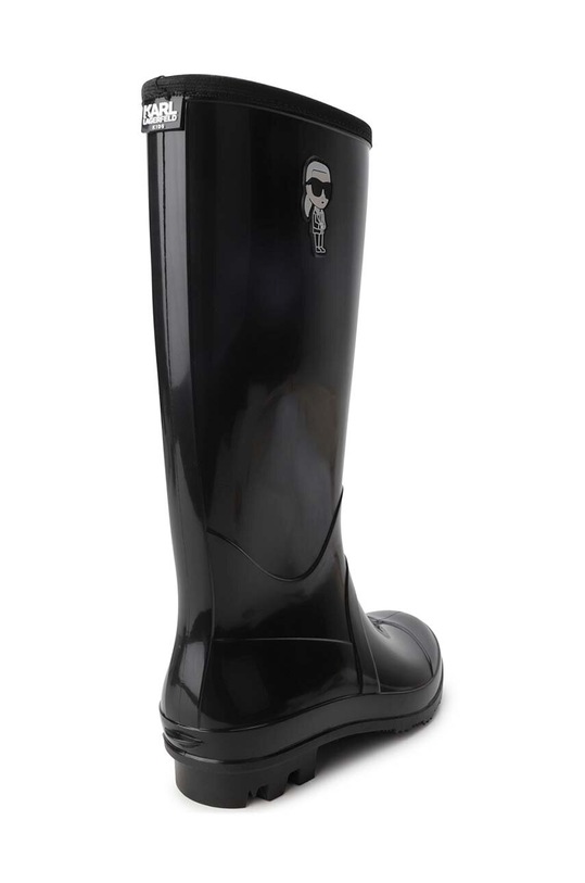 Dječje gumene čizme Karl Lagerfeld crna Z19121.27.35