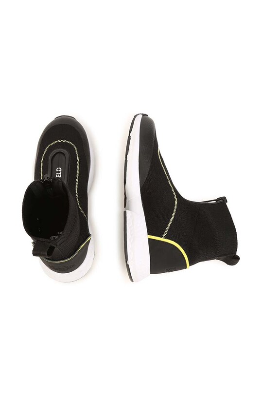 Παιδικά αθλητικά παπούτσια Karl Lagerfeld Z29067.36.39 μαύρο