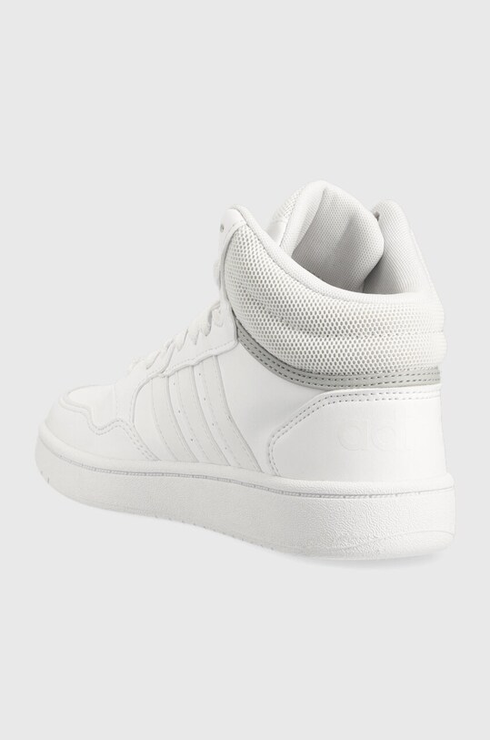 Băieți adidas Originals sneakers HOOPS MID 3. K GW0401 alb