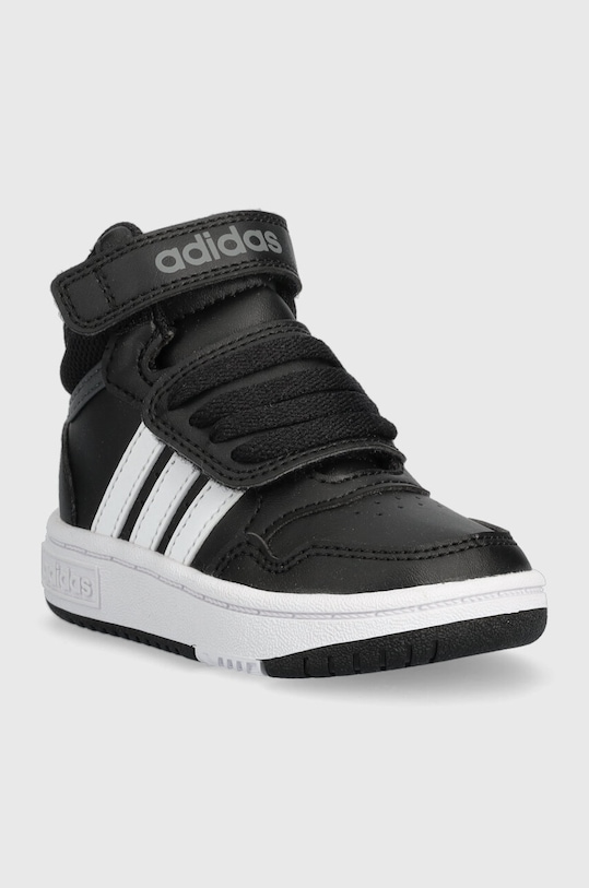 adidas Originals sneakers pentru copii HOOPS MID 3. AC I GW0408 negru AW23