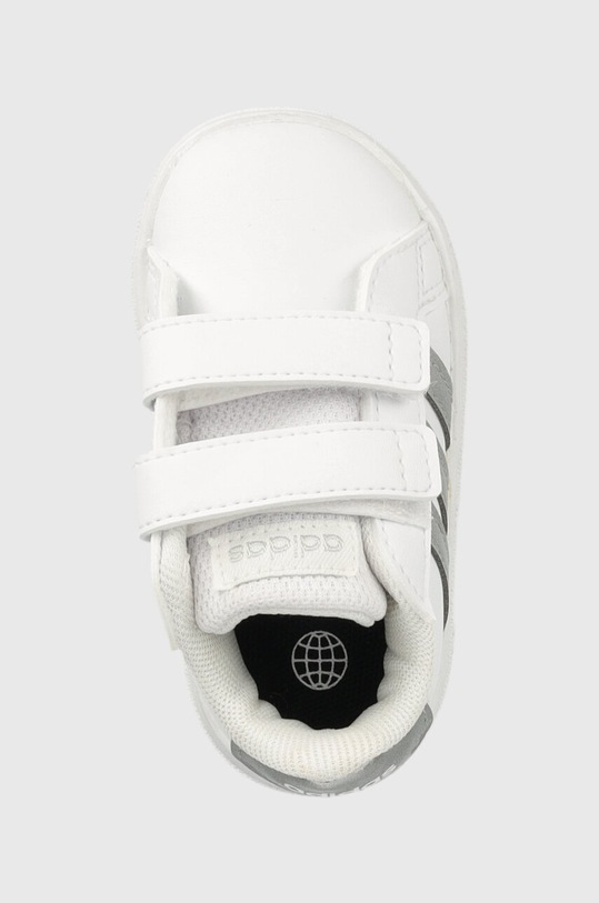 adidas sneakers pentru copii GRAND COURT 2.0 alb GW6526