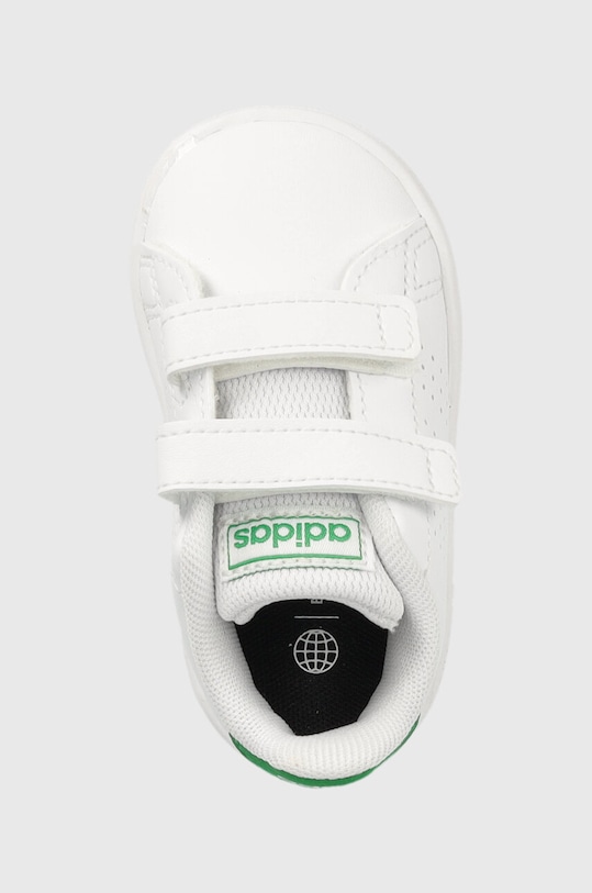 adidas sneakers pentru copii ADVANTAGE alb GW6500
