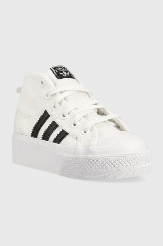 adidas Originals tenisi copii NIZZA PLATFORM MID GY9954 alb AW23