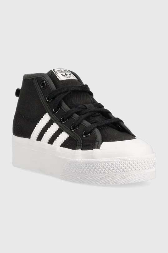 adidas Originals tenisi copii NIZZA PLATFORM MID GY9955 negru AW23