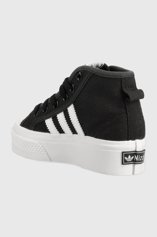 Băieți adidas Originals tenisi copii NIZZA PLATFORM MID GY9955 negru