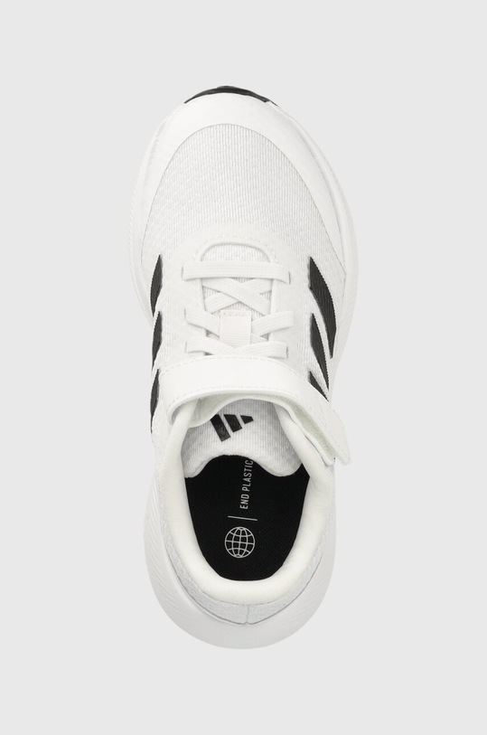 adidas sneakers pentru copii RUNFALCON 3. EL K alb HP5868
