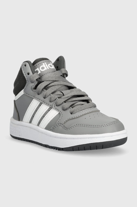 adidas Originals sneakersy dziecięce HOOPS MID 3.0 K IF2721 szary AW23
