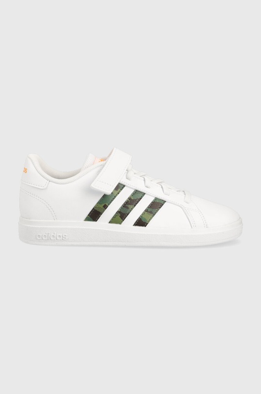 Dječje tenisice adidas GRAND COURT 2.0 EL imitacija zrnate kože bijela IF2885