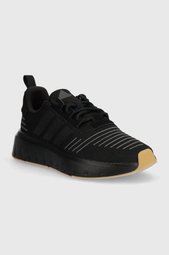 adidas sneakersy dziecięce SWIFT RUN23 J IG7292 czarny AW23