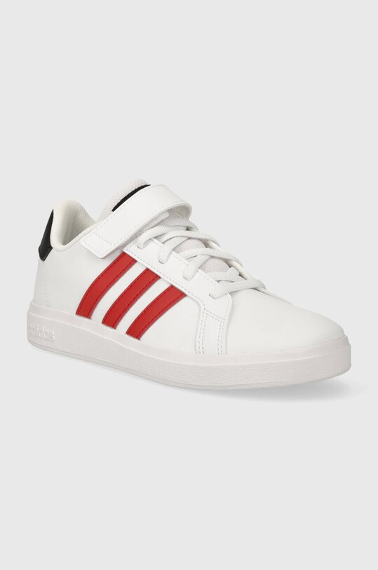 adidas sneakersy dziecięce GRAND COURT 2.0 EL IG4840 biały AW23