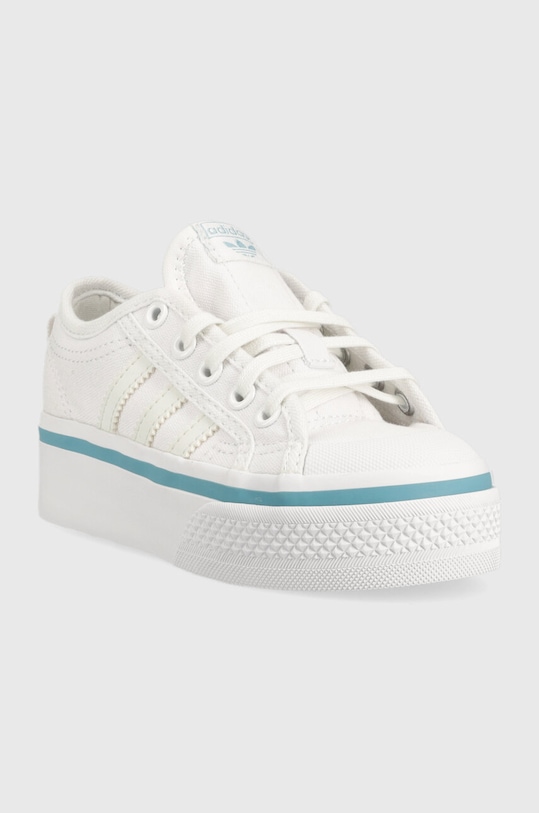 adidas Originals tenisówki dziecięce NIZZA PLATFORM C IF5143 biały AW23