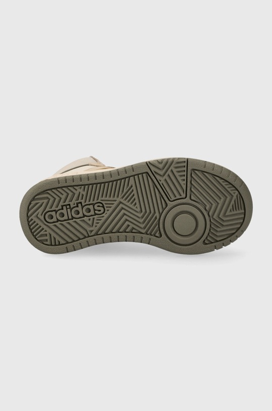 adidas Originals sneakers pentru copii HOOPS MID 3.0 K IF7738 bej
