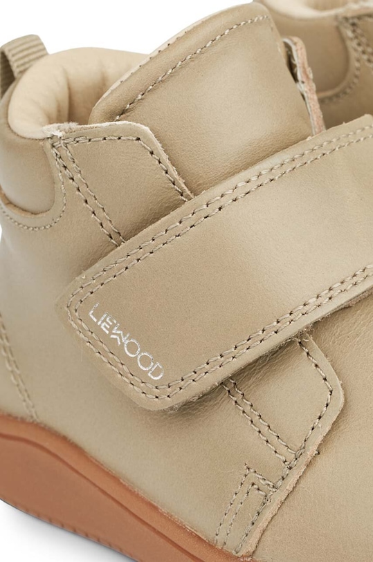 Детские кожаные полуботинки Liewood LW17305 бежевый AW23