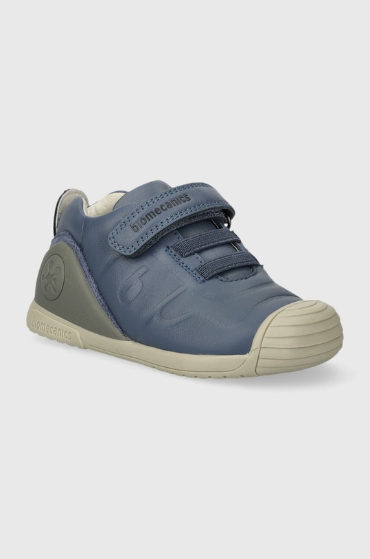 Biomecanics sneakersy skórzane dziecięce 231121 niebieski AW23