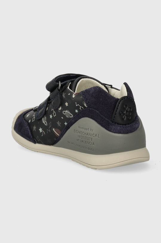 Chłopiec Biomecanics półbuty skórzane dziecięce 231129 granatowy