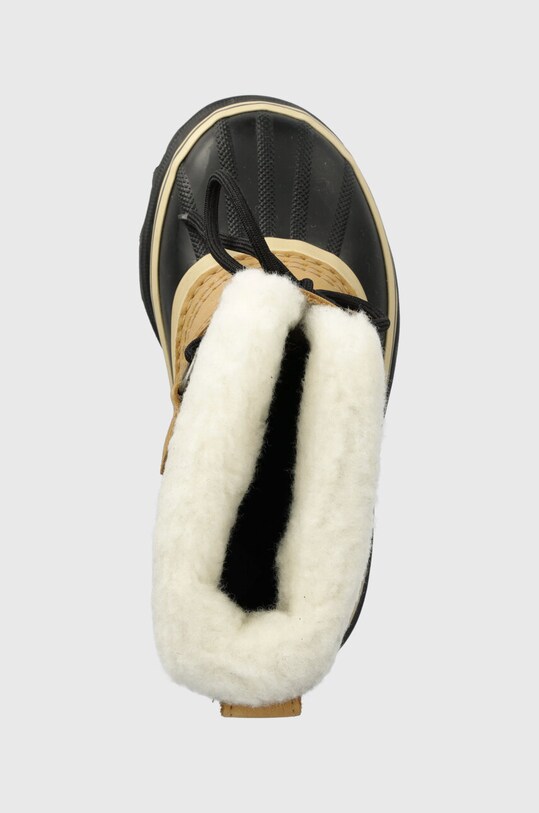 Sorel buty zimowe zamszowe dziecięce 1123511 beżowy 1123511