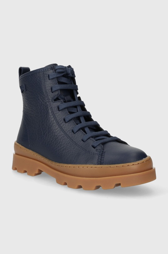 Camper ghete de iarna pentru copii din piele Brutus Kids K900179.28.38 bleumarin AW23