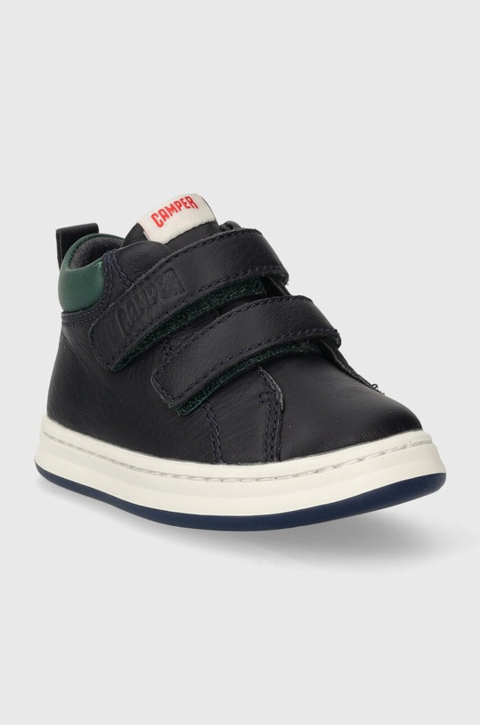 Camper sneakersy skórzane dziecięce Runner Four K900337 FW K900337 granatowy AW23