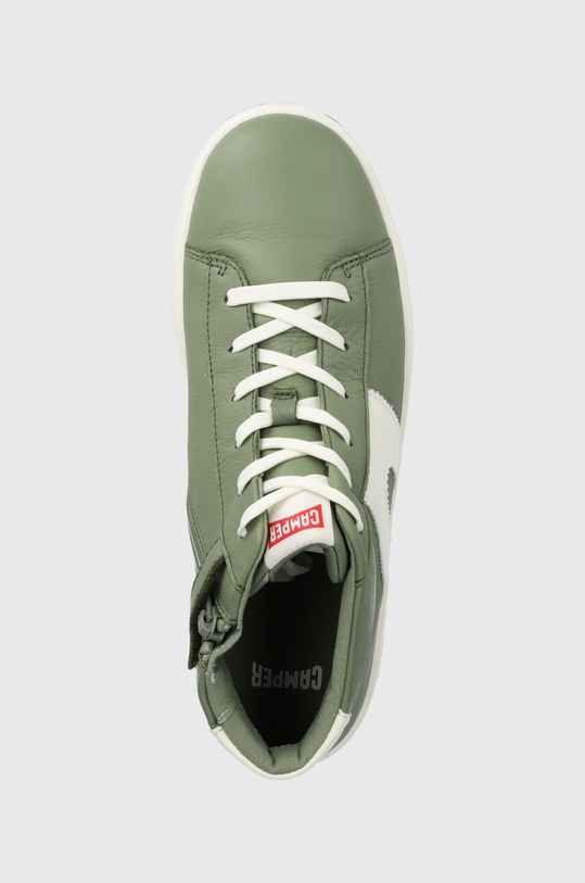 Camper sneakersy skórzane dziecięce K900349 35-38 Runner Four Kids zielony K900349.35.38