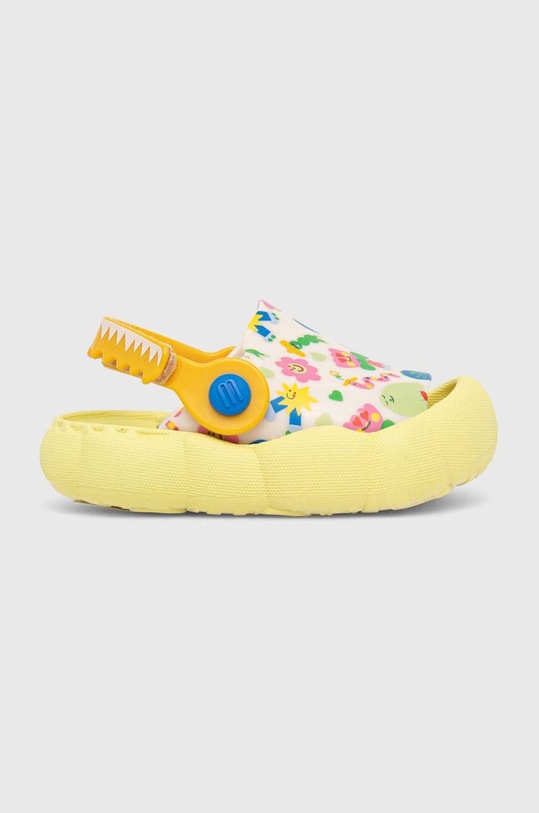 Melissa klapki dziecięce CRIATURA + FABULA BB Planet friendly żółty M.33941