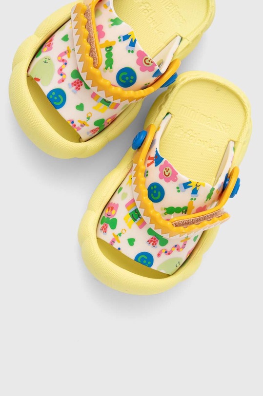 Melissa klapki dziecięce CRIATURA + FABULA BB żółty M.33941