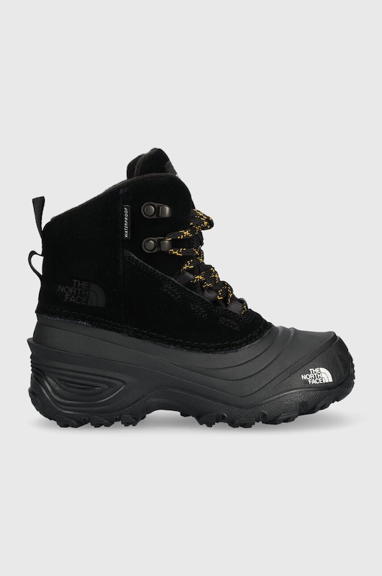 The North Face buty zimowe dziecięce Y CHILKAT V LACE WP ocieplane czarny NF0A7W5Y