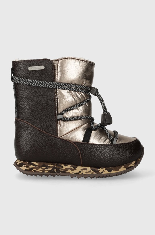 Emu Australia buty zimowe dziecięce K12940 Adventure Blackburn imitacja skóry licowej brązowy K12940.Adventure.Blackb