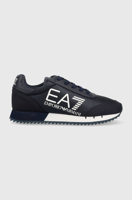 EA7 Emporio Armani sneakersy dziecięce syntetyczny granatowy XSX107.XOT56
