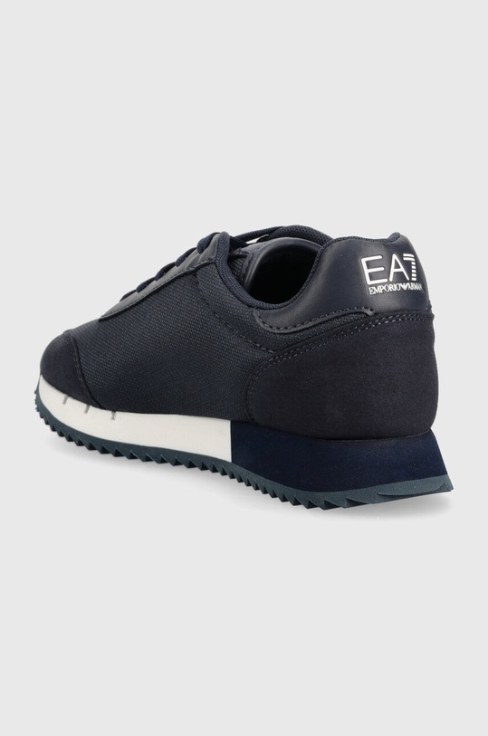 Chłopiec EA7 Emporio Armani sneakersy dziecięce XSX107.XOT56 granatowy