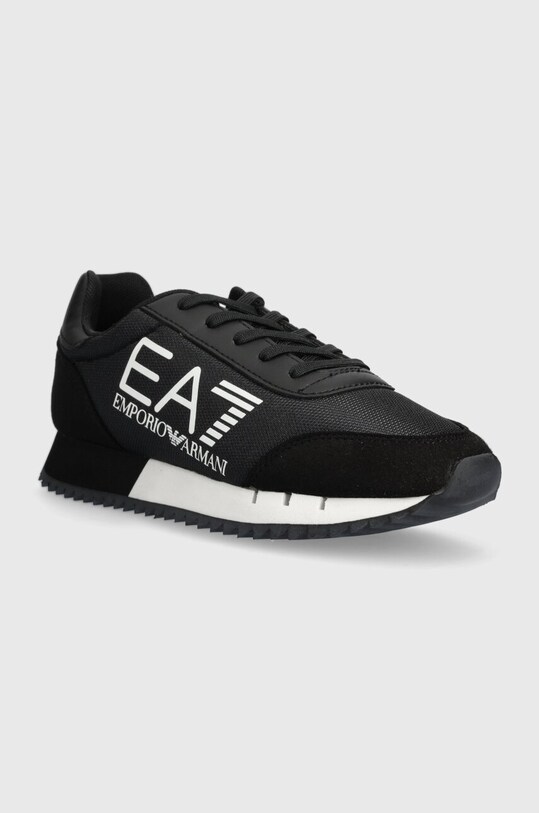 EA7 Emporio Armani sneakersy dziecięce XSX107.XOT56 czarny SS24