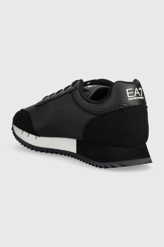 Chłopiec EA7 Emporio Armani sneakersy dziecięce XSX107.XOT56 czarny