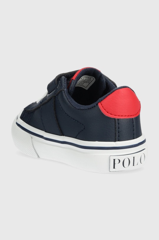Chłopiec Polo Ralph Lauren tenisówki dziecięce RF104286.19.26 granatowy