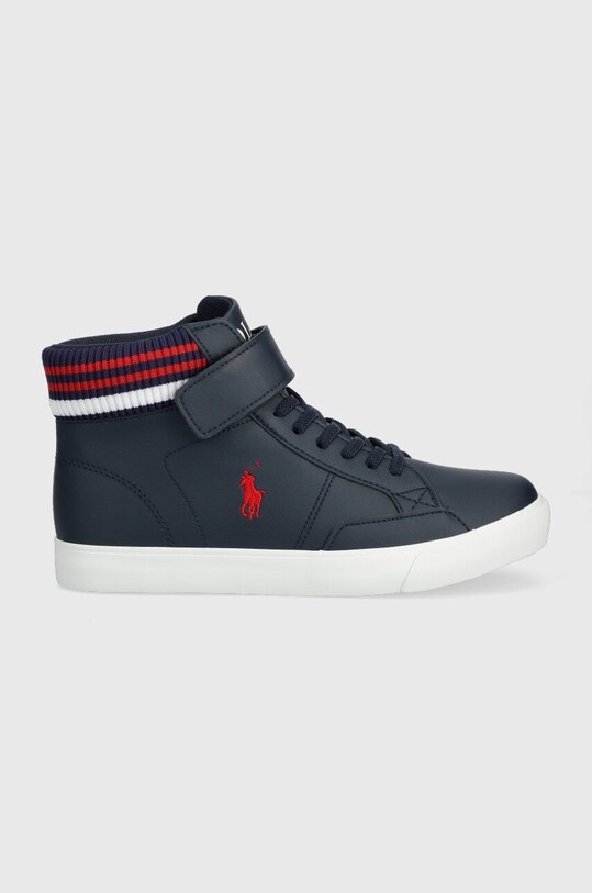 Πάνινα παπούτσια Polo Ralph Lauren υψηλό σκούρο μπλε RF103224.35.40